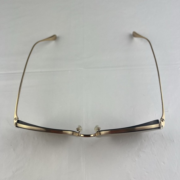 Maui Jim Gold Metal Frame Sunglasses with Brown Lenses - Picture 3 of 16